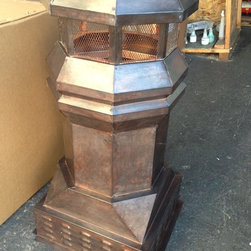 Copper Chimney Caps, Shrouds and Pots - Products