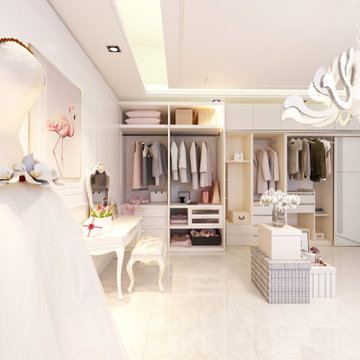 Dreamy Walk-In Closet