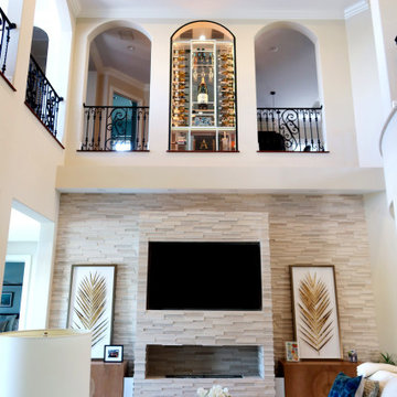 Jupiter Arched Wine Room