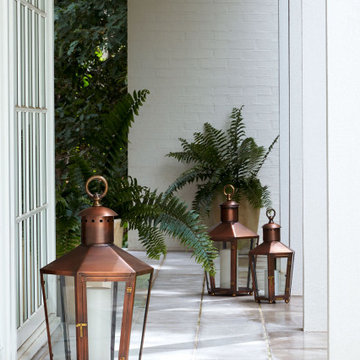 Rault Pool House Lanterns