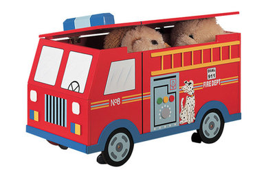 Teamson Fire Engine Truck Trunk