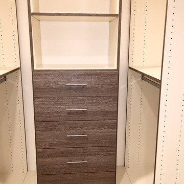 Two-Tone Master Closet (Metro DC/FFX, VA)