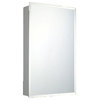 Residential Series Medicine Cabinet, 16"x26", Beveled Edge, Surface Mounted