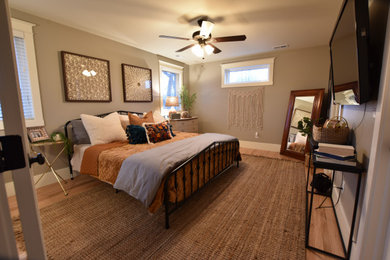 Inspiration for a craftsman bedroom remodel in Denver