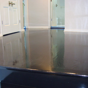 Ebony High-gloss wood floors