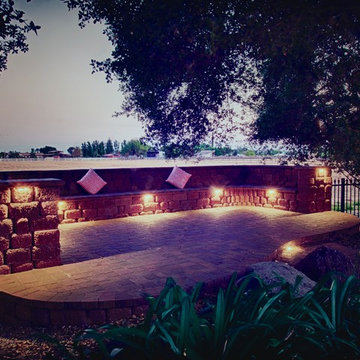 Custom Sitting Wall Build- Wilton, CA