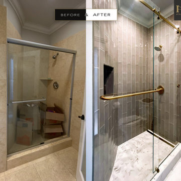 Bathroom Before & After  • Atelier Noël