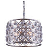 1206 Madison Collection Pendent Lamp, Clear, Polished Nickel