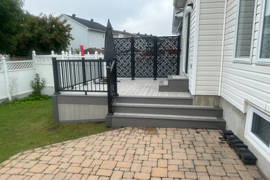 This is an example of a deck in Ottawa.