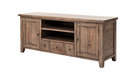 Irish Coast Tv Console, Sundried Ash