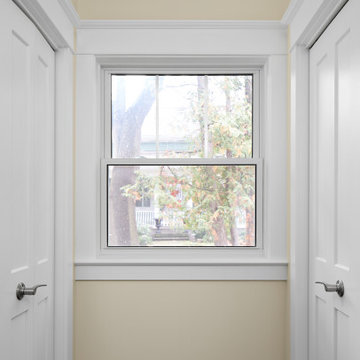 Main Floor Double Closets