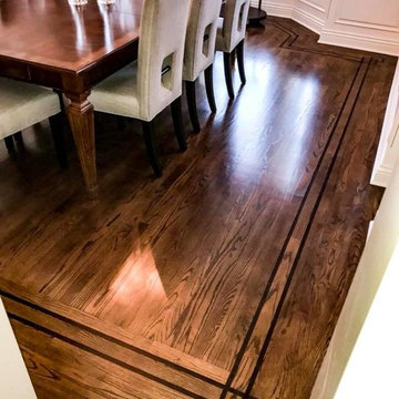 Sand & Finish Color Stain- Antique Brown