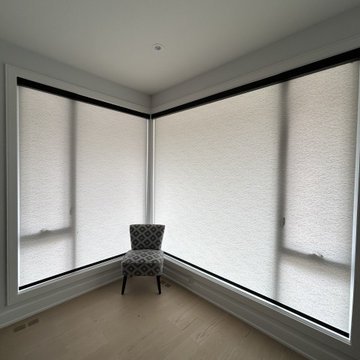 Modern Window Makeover with Custom Roller Blinds – A Design2View Mississauga Pro