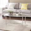 Quinton Oval Cocktail Table - Contemporary - Coffee Tables - by Bison Commerce | Houzz