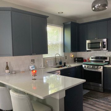 Stunning Kitchen Remodel Done With New Cabinets