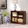 Backpanel Closed Wooden Bookcase, Select Cherry