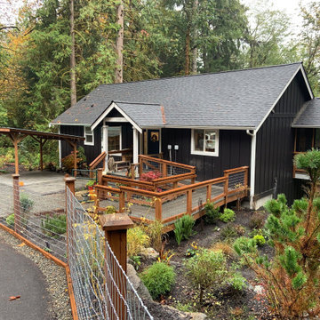 Layered Garden in the Woods