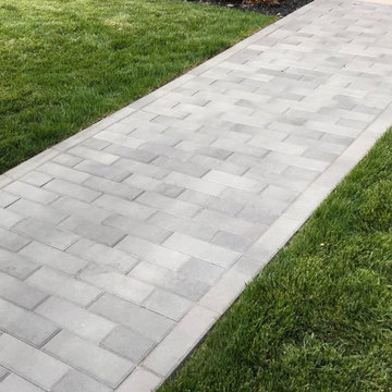 Coastal Paver & Cedar Privacy Fence