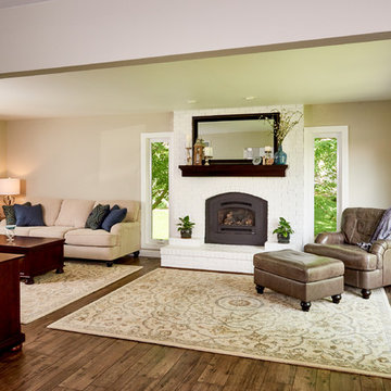 Home Remodeling in Waterloo, IL | Living Room | Elmwood First Floor