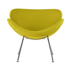 50 Most Por Yellow Armchairs And Accent Chairs For 2018 Houzz Midcentury Modern Lounge Chair Yellow