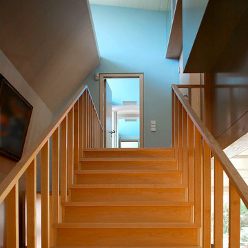 HAUS AM WANNSEE: Innenarchitektur im Treppenhaus