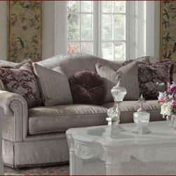 AICO Furniture - Sofa Monte Carlo II - AI-53815-LTMNK-00 - Fabric