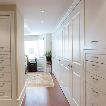 Cloud white downtown condo