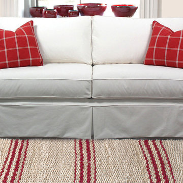 Casual Slipcover Sofas - AX
