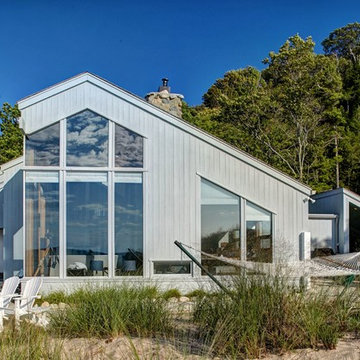 Contemporary Home on a Lake Michigan Critical Dune