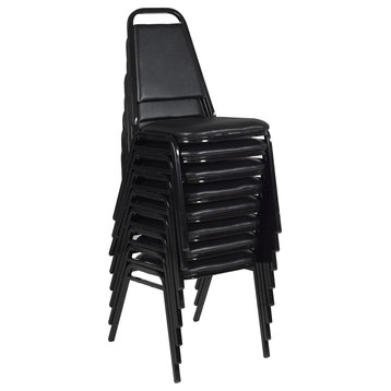 Restaurant Stack Chair (8 pack)- Black