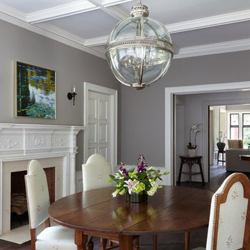 KingsHaven Chancellor Globe, Large and KingsHaven Charing Octagon Iron Sconces