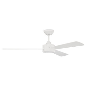 Craftmade 52" Provision Ceiling Fan, Matte White