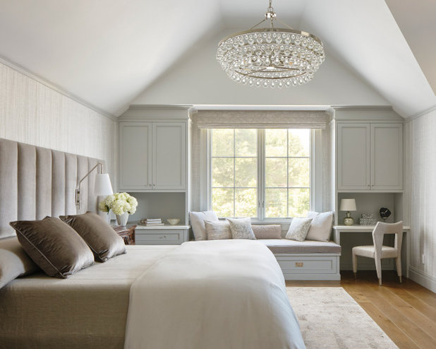 Transitional Bedroom by TRG Architecture + Interior Design