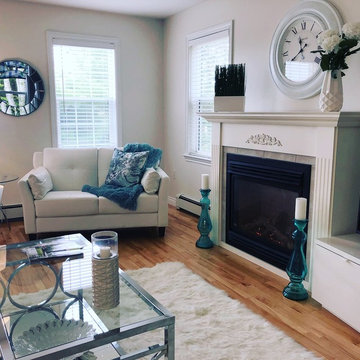LIVING ROOM REDESIGN & STAGING