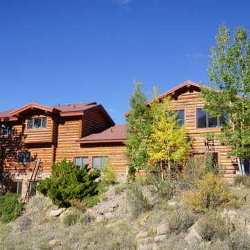 Log Home Restoration Canyon City Colorado