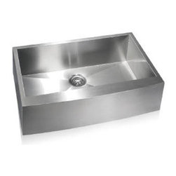 Large Single Bowl Apron Front Undermount &ndash; Style A - Brackets