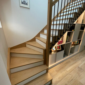 Rénovation totale d'une maison ancienne et création d'une extension