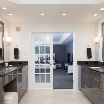 His-and-Her Vanities with Abundant Storage