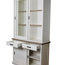 Provence Display Cabinet, Grey Oak