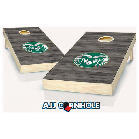 Colorado State Distressed Cornhole Set