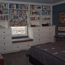upstairs