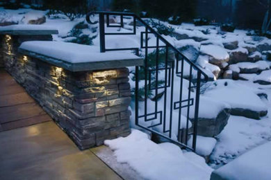 Landscape Lighting for New Construction - Home Exterior and Outdoor Living Space