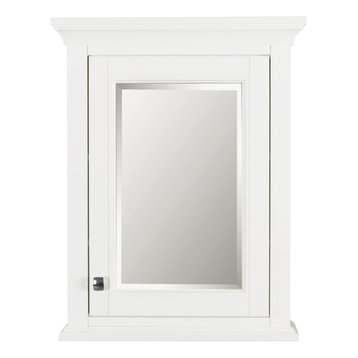 Foremost BAC2228 Brantley 22" x 28" Single Door Framed Medicine - White