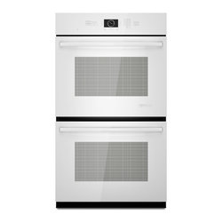 Jenn-Air 30" Double Electric Wall Oven, White On White | JJW2830WW - Ovens