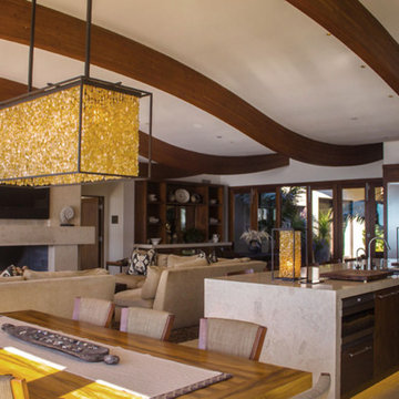 MODERN STYLE BEACH HOUSE IN SAN CLEMENTE, CALIFORNIA.