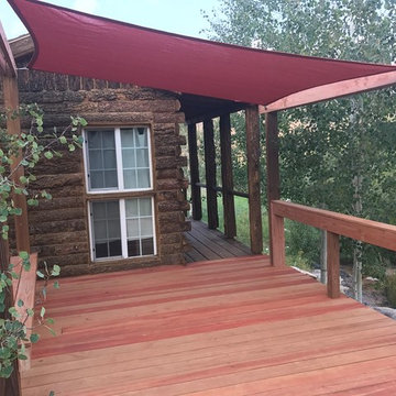 Creek-side Hangout with Shade Canopy