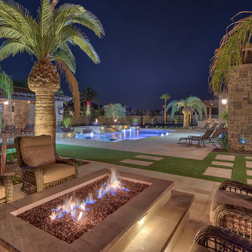 Spectacular New Pool and Landscape Project in Gilbert