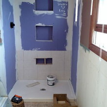 Master Bath Remodel in progress