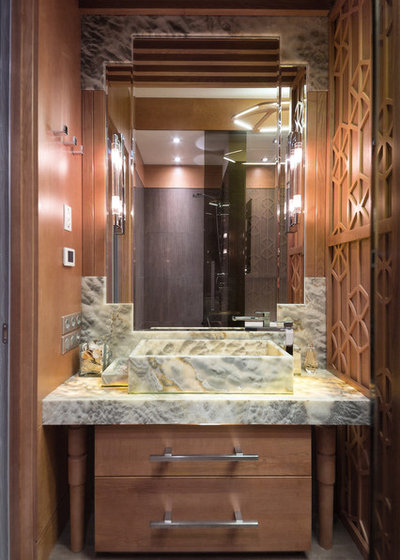 Модернизм Ванная комната by Annis Lender