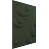 Acacia EnduraWall 3D Wall Panel, 12-Pack, Satin Hunt Club Green